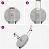 vidaXL Pied de parasol Gris 45 x 45 x 37.5 cm Granite