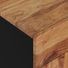 vidaXL Table de chevet 50x33x60cm Bois d'acacia solide et d'ing&eacute;nierie