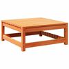 vidaXL Salon de jardin 8 pcs marron cire bois de pin massif