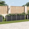 vidaXL Jardinière 320x40x77 cm Acier galvanisé Anthracite