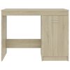 vidaXL Bureau Chêne sonoma 100x50x76 cm Bois d’ingénierie