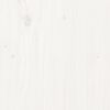 vidaXL Salon de jardin 5 pcs blanc bois massif de pin