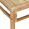 vidaXL Table de jardin 65x55x30 cm bambou
