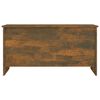 vidaXL Table basse Ch&ecirc;ne fum&eacute; 102x55,5x52,5 cm Bois d'ing&eacute;nierie