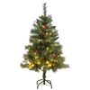 vidaXL Sapin de No&euml;l artificiel articul&eacute; 150 LED 150 cm