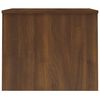 vidaXL Table basse Chêne marron 80x50,5x41,5 cm Bois d'ingénierie