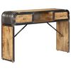vidaXL Buffet 120x30x75 cm bois de manguier massif