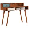 vidaXL Bureau 110x50x90 cm Bois d'acacia solide