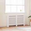 vidaXL Cache-radiateur Blanc 152x19x81,5 cm MDF