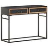 vidaXL Table console 100x35x75 cm Bois de manguier massif