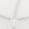 vidaXL Tente de r&eacute;ception et parois lat&eacute;rales 4x6 m Blanc 90 g/m&sup2;