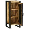 vidaXL Armoire de salle de bain Marron Bois de mangue massif