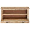 vidaXL Banc de rangement de chaussures 85x40x45 cm Bois de manguier
