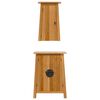 vidaXL Ensemble de meubles de salle de bain 2 pcs bois de pin massif