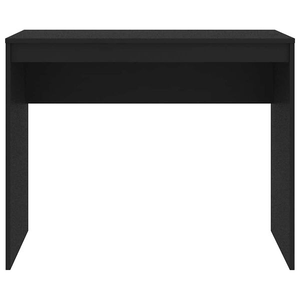 vidaXL Bureau Noir 90x40x72 cm Bois d'ing&eacute;nierie