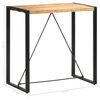 vidaXL Table de bar 110x60x110 cm Bois de manguier massif