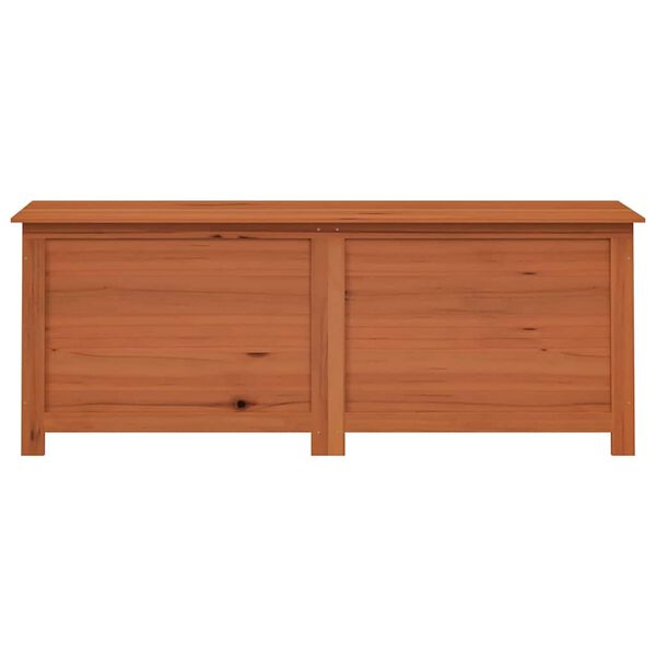 vidaXL Bo&icirc;te &agrave; coussins d'ext&eacute;rieur Marron 150x50x56 cm Sapin massif