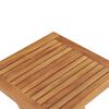 vidaXL Table pliable de jardin 45x45x45 cm Bois de teck solide