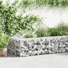 vidaXL Mur en gabion avec couvercles Acier galvanis&eacute; 300 x 50 x 50 cm