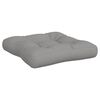 vidaXL Coussins de palette lot de 2 gris tissu