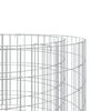 vidaXL Foyer en gabion &Oslash; 50 cm Fer galvanis&eacute;