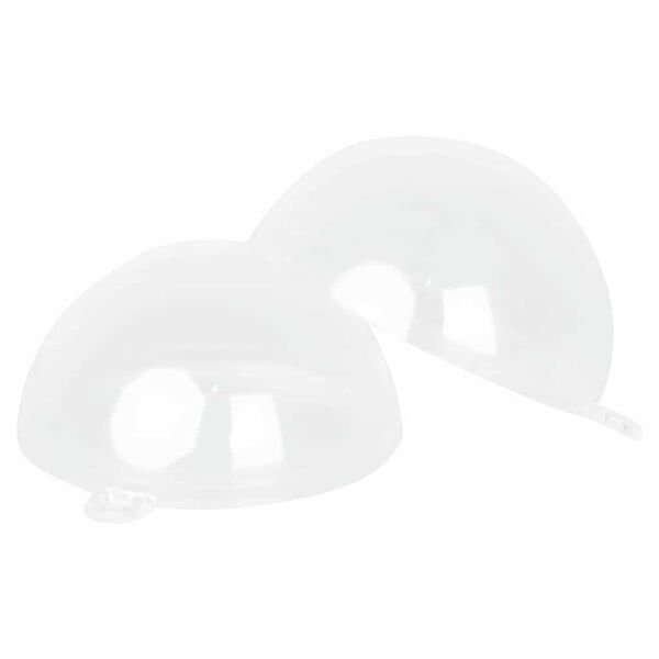 vidaXL Ensemble de Boules de No&euml;l 25 pcs Transparent &Oslash; 8 cm