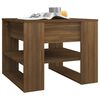 vidaXL Table basse Ch&ecirc;ne marron 55,5x55x45 cm Bois d'ing&eacute;nierie