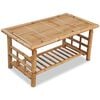 vidaXL Table basse Bambou 90x50x45 cm