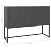 vidaXL Buffet Anthracite 105x35x75 cm Acier