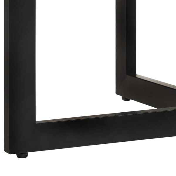 vidaXL Table à manger 110x75 cm Bois massif de récupération