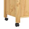 vidaXL Chariot de cuisine MONZA 84x40x88,5 cm bois massif de pin
