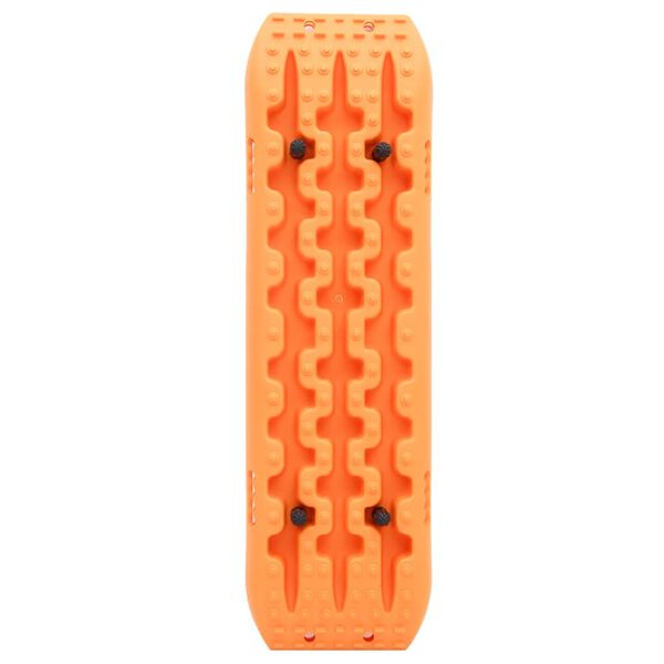 vidaXL Planches de traction 2 pc Orange 106x30,5x7 cm Nylon