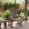 vidaXL Chaise de jardin Adirondack bois de sapin massif