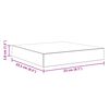 vidaXL &Eacute;tag&egrave;re murale flottante 2 pcs Noir brillant 23x23,5x3,8 cm MDF