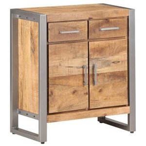 vidaXL Buffet 60x35x72 cm Bois de manguier brut
