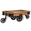 vidaXL Table basse Bois de r&eacute;cup&eacute;ration 90x45x35 cm