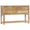 vidaXL Buffet 120x30x75 cm bois de manguier massif