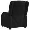 vidaXL Fauteuil inclinable de massage &eacute;lectrique noir similicuir