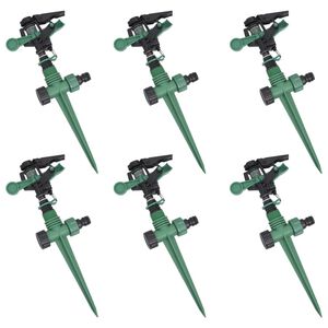 vidaXL Arroseurs &agrave; impulsion de jardin 6 pcs