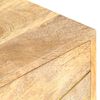 vidaXL Table de chevet 40x30x50 cm Bois de manguier massif