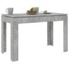 vidaXL Table &agrave; manger Gris b&eacute;ton 120x60x76 cm Bois d'ing&eacute;nierie