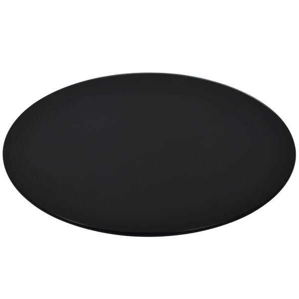 vidaXL Dessus de table rond Verre tremp&eacute; 300 mm