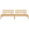 vidaXL Canap&eacute;s centraux palette de jardin 2 pcs bois massif d'acacia