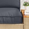vidaXL Set de coussins de palette 2 pcs Anthracite Tissu Oxford