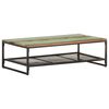 vidaXL Table basse 110x60x35 cm Bois de récupération massif