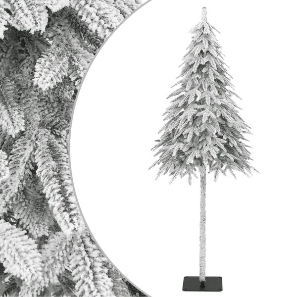 vidaXL Sapin de No&euml;l artificiel avec neige floqu&eacute;e 150 cm