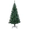 vidaXL Sapin de No&euml;l artificiel pointes iridescentes Vert 120 cm PVC