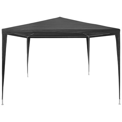 vidaXL Tente de réception 3x4 m PE Anthracite