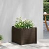 vidaXL Lit sur&eacute;lev&eacute; de jardin PP Moka 43x43x35 cm