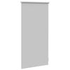 Store enrouleur occultant gris 40 x 100 cm